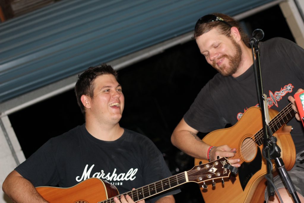Jamie Saunders and Luke Karolak of Waking Voices will perform as one of two supporting acts at Murphy's Bar and Liquid Lounge. Jamie Saunders and Luke Karolak of Waking Voices will perform as one of two supporting acts at Murphy's Bar and Liquid Lounge.
